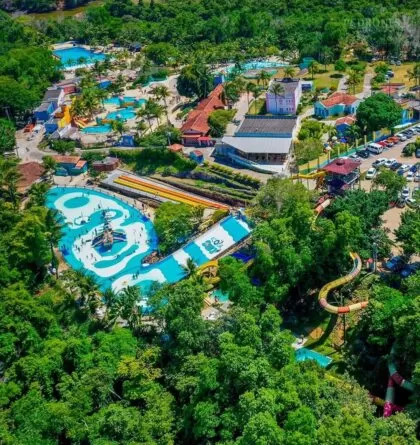 Turismo no Espírito Santo. Atrações do Parque Aquático de Diversão do Acquamania em Guarapari - ES